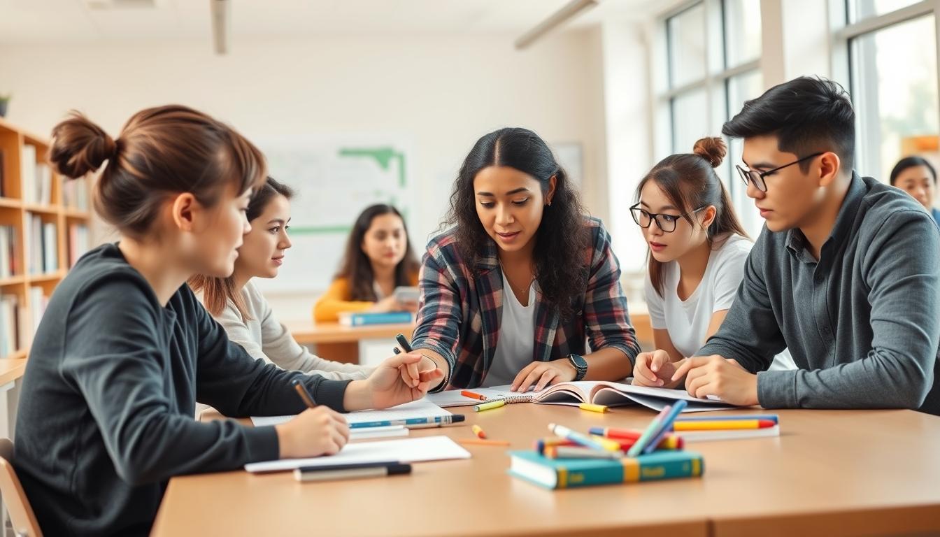 Organized exam preparation notes and academic planner